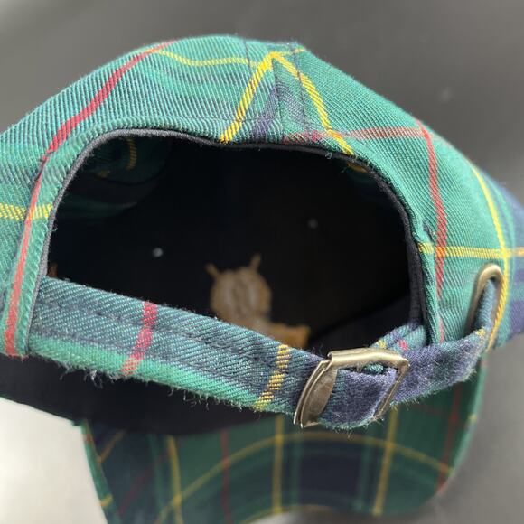 The Old Course St. Andrews Links Hat Cap Golf Tartan Collection Plaid OSFA - Picture 12 of 12